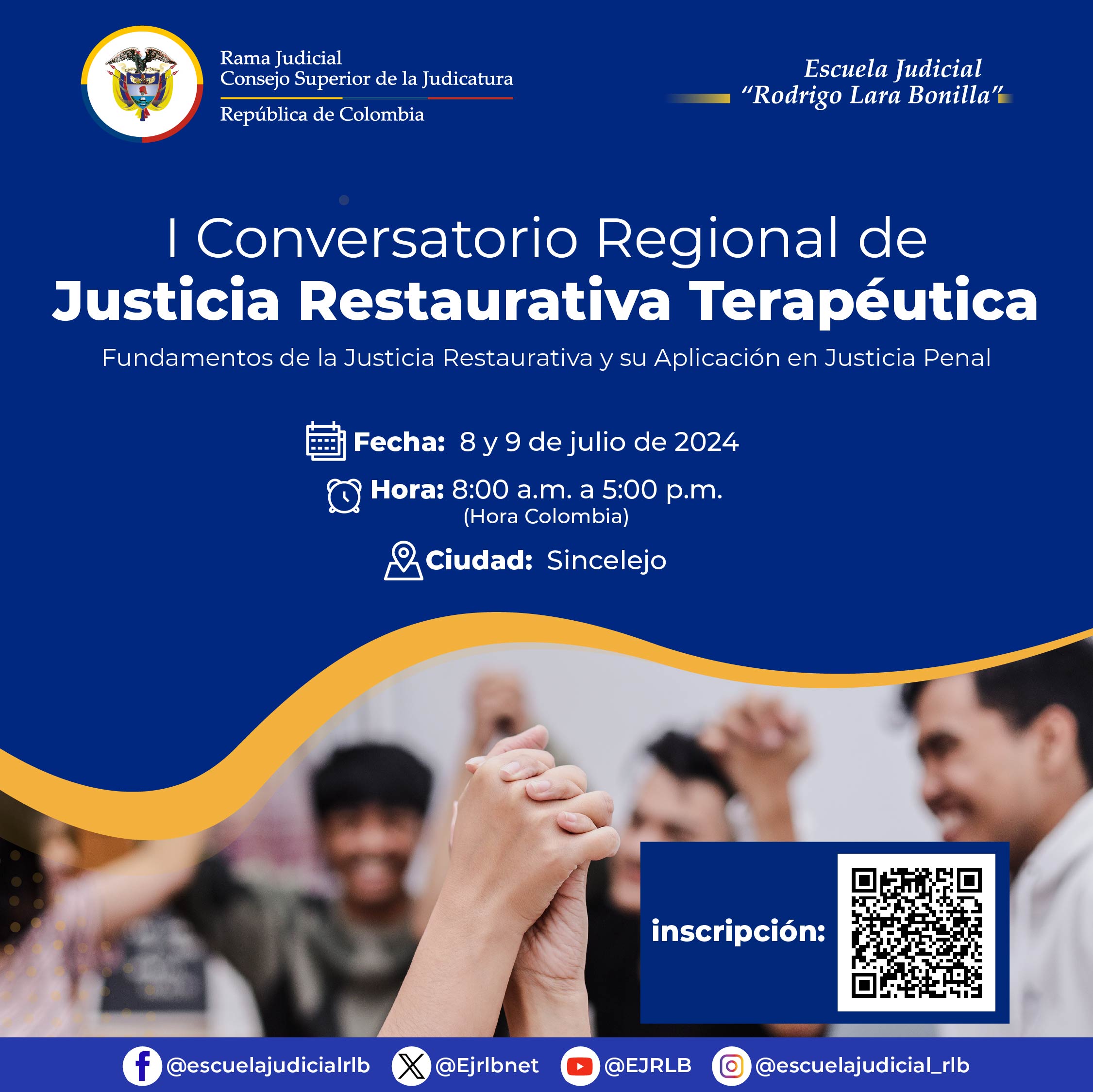 I Conversatorio Regional de Justicia Restaurativa Terapéutica